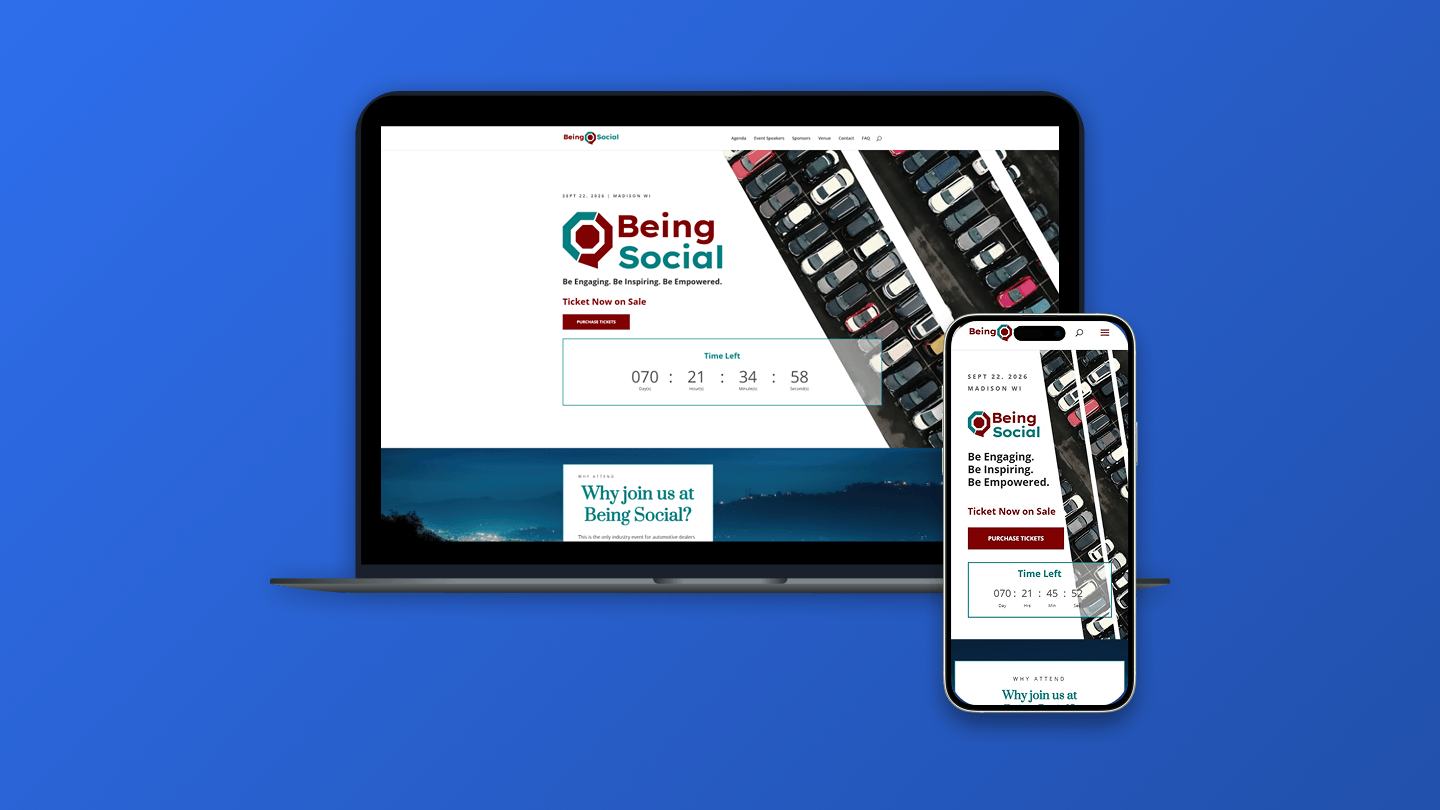 Being Social Desktop and Mobile
